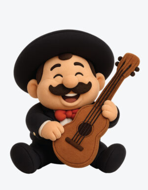 Peluche Mariachitos Don Bombo 20 cm