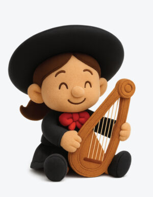 Peluche Mariachitos Miss Angie 20 cm